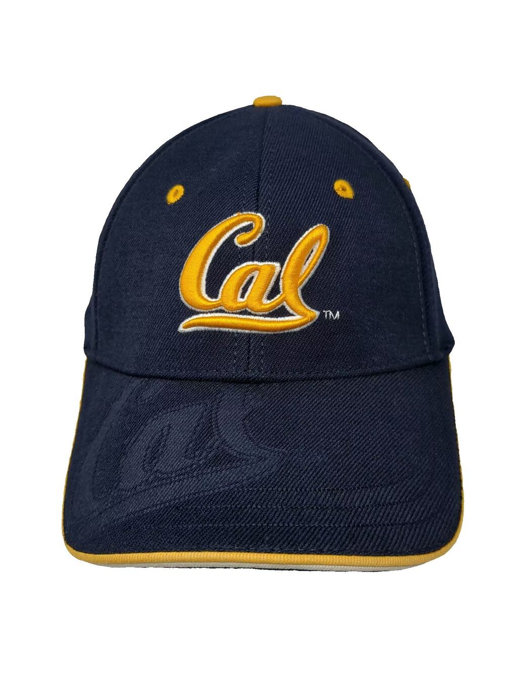 California Golden Bears NCAA Team Spirit Blue Gold Cap One Size Stretch Fit